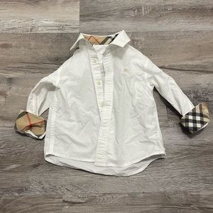 2t Burberry button up